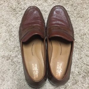 Brass Boot Dark Tan Loafers